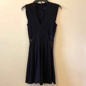 Black French Connection skater dress